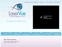 Tablet Screenshot of laservueorlando.com